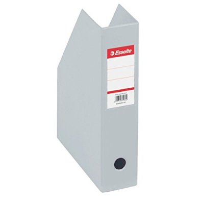 ESSELTE , porte-revues PVC, Dos de 7 cm, A4, Gris, 56008