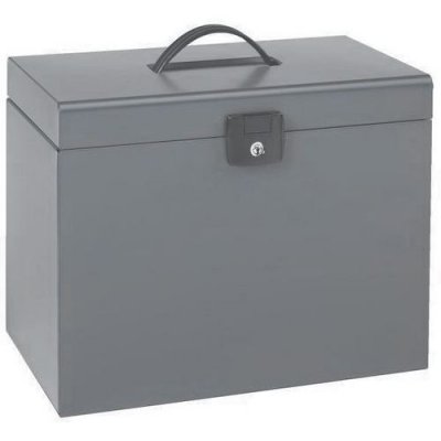ESSELTE  Valise de classement gris anthracite