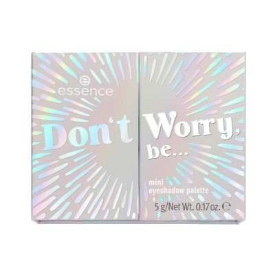 ESSENCE  Don't Worry, Be Palette de fards &agrave; paupi&egrave;res 5 gr