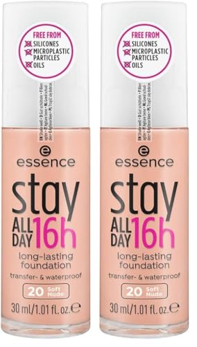 ESSENCE  Stay All Day 16H Fond de Teint Longue Tenue 30 ml 20 nu doux