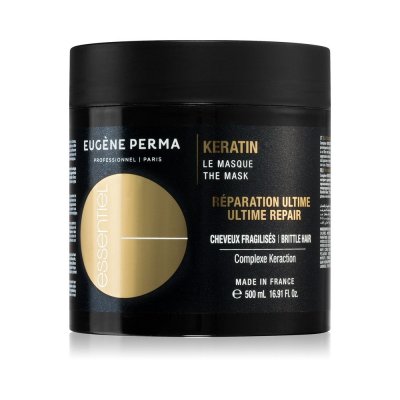 EUGENE PERMA Essentiel  Eug&egrave;ne Masque Keratine 500 Ml , (Lot De 1)