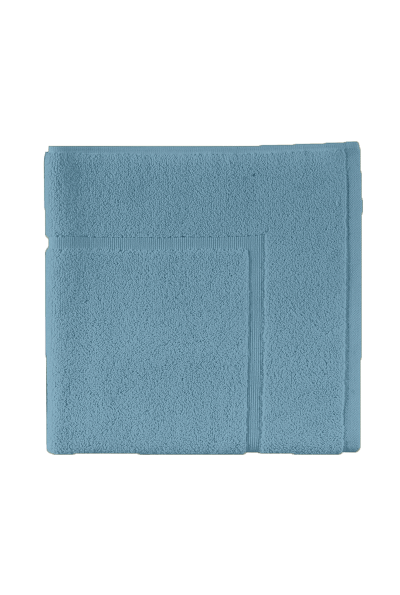 ESSIX  Aqua Tapis de Bain, Coton, Bleu Baltique, 60 x 100 cm