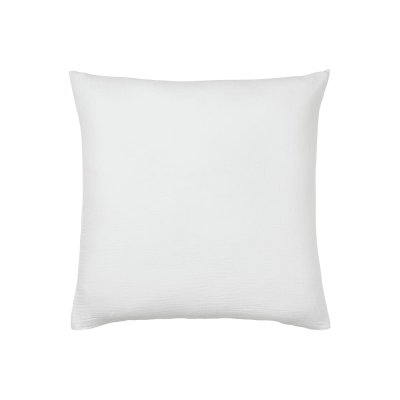 ESSIX  Tendresse Taie d'oreiller, Coton, Blanc, 65 x 65 cm