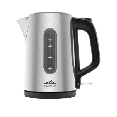 ETA  Amelie 9599 90000 bouilloire 1,7 L 2200 W Noir et Acier inoxydable
