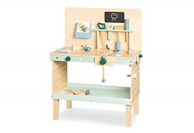 PINOLINO Etabli jupp tilleul et mdf laqu&eacute; clair et multicolore 228405