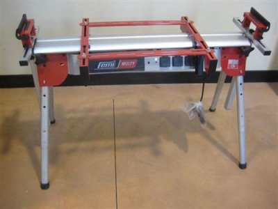 FEMI Etabli pliable extensible 360 Multy  avec 3 prises 220V - 360MULTY
