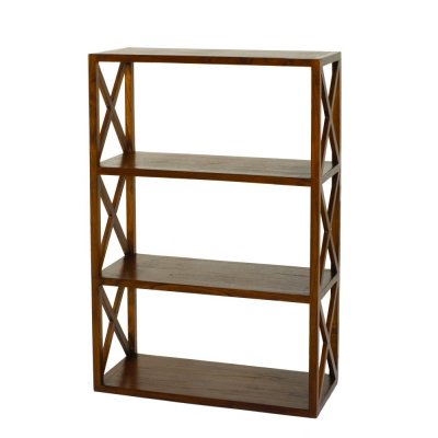 Etag&egrave;re bois croisillons 3 niveaux
