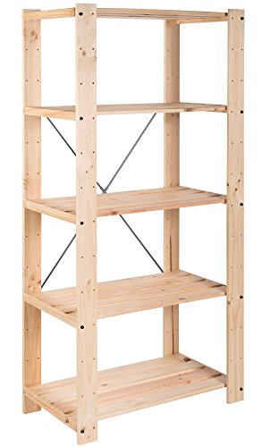 Etag&egrave;re en kit Natura 5 Tablettes