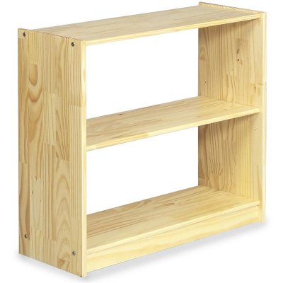 Etag&egrave;re en pin REGALE, 3 tablettes, vernis naturel