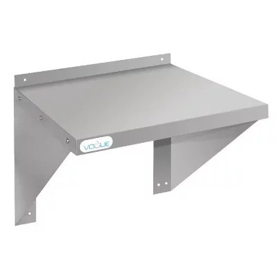 VOGUE Etag&egrave;re Inox Murale Pour Micro-Onde - Profondeur 560 -  -