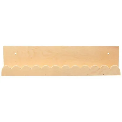 GRAINE CREATIVE Etag&egrave;re murale en bois 42 x 9 cm - Feston - Graine Cr&eacute;ative