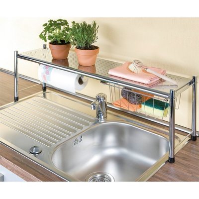 WENKO Etag&egrave;re pour &eacute;vier EXPANDO  by Maximex