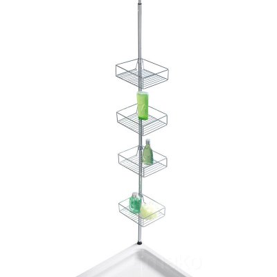 WENKO Etag&egrave;re t&eacute;lescopique inox Domaso