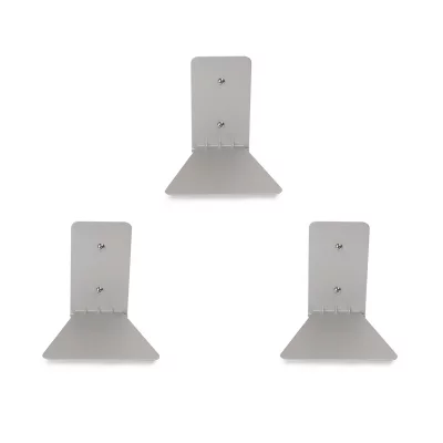 Etag&egrave;res murales en m&eacute;tal argent&eacute;es 13 x 13 cm Conceal Shelf - Umbra