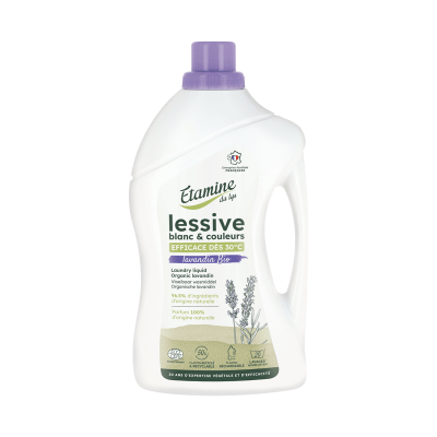 ETAMINE DU LYS  Lessive Liquide Blanc et Couleurs &agrave; la Lavande 1 L
