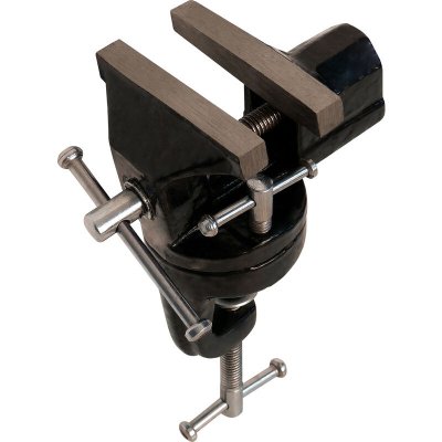 FARTOOLS Etau agrafe 70 mm en fonte &agrave; base rotative -  ETO 70