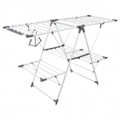 FIVE SIMPLY SMART Etendoir &agrave; linge - Agriates - l 156 cm - Livraison gratuite - Gris