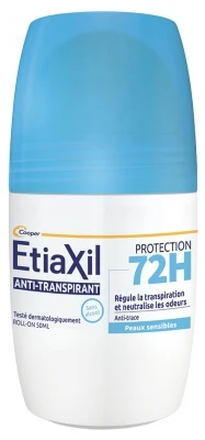 ETIAXIL  Anti-Transpirant - D&eacute;odorant Roll-on Protection 72h 50ml