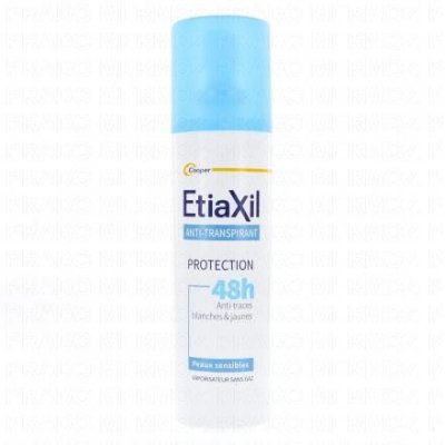 ETIAXIL  Deodorant - Anti-Transpirant 48h Anti-Traces, 100ml