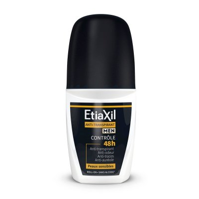 ETIAXIL  d&eacute;odorant men anti-transpirant controle 48h roll-on 50ml