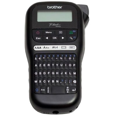 BROTHER Etiqueteuse portable electrique  pt-h110 12 mm noir