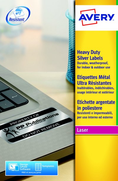 AVERY Etiquette laser  99,1x38,1 - boite de 280