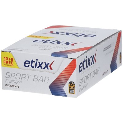 ETIXX  Sport 12 Units Chocolate Energy Bars Box Multicolore