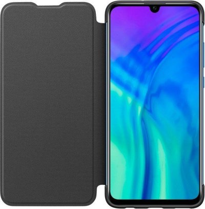 HONOR Etui &agrave; rabat noir pour smartphone  20 Lite