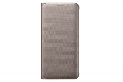 SAMSUNG Etui &agrave; rabat  dor&eacute; pour galaxy s6 edge + EF-WG928PF