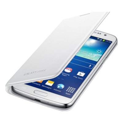SAMSUNG Etui &agrave; rabat  ef-wg710bw blanc pour galaxy grand 2 g7100