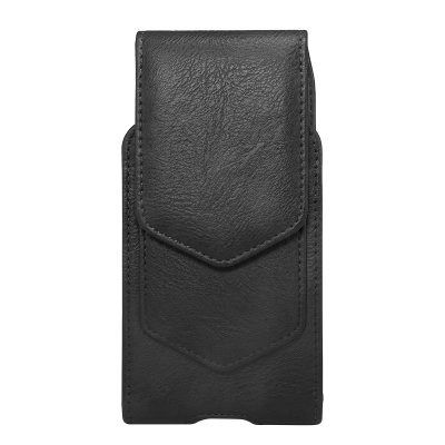 AVIZAR Etui Ceinture pour Smartphone 6.2-6.5"" - Fermeture Magn&eacute;tique - Porte-carte - Noir