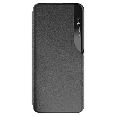 AVIZAR Etui Clapet Samsung Galaxy A27 Bi-Mati&egrave;re Fonction Support Noir