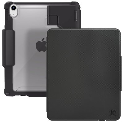 STM GOODS Etui Clavier Azerty pour iPad 11 2025 et 10 2022 Pav&eacute; Tactile  Noir