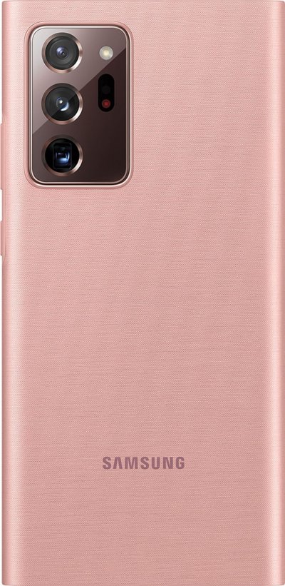 SAMSUNG Etui Clear View bronze Note20 Ultra