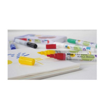 KREUL Etui De 6 Marqueurs Solo Goya Acrylmarker Peinture 1 - 4 Mm Assortis