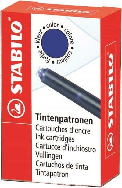 STABILO Etui de 6 recharges  BeYou Bleu