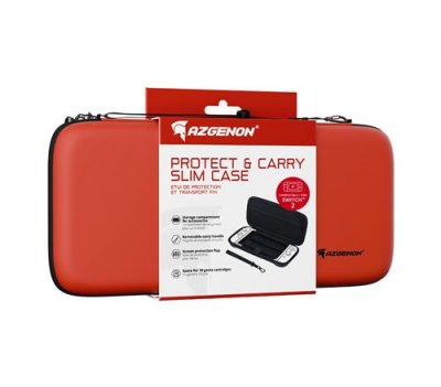 AZGENON Etui de protection et transport  Rouge et Blanc pour Nintendo Switch&trade; 2 