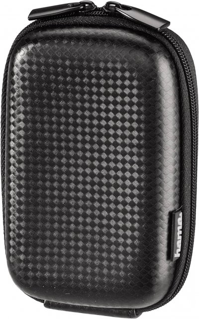 HAMA Etui de protection photo semi-rigide en eva ""carbon style"", 60h, noir