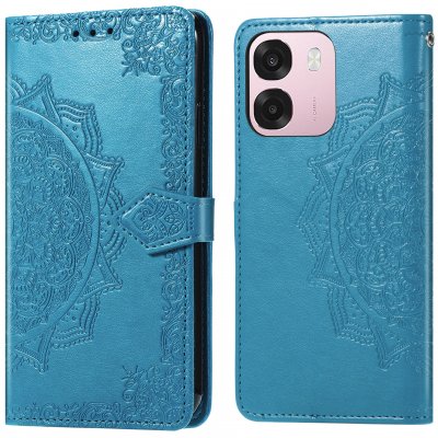 IMOSHION Etui de t&eacute;lephone Mandala pour Oppo A6 (5G) - Turquoise