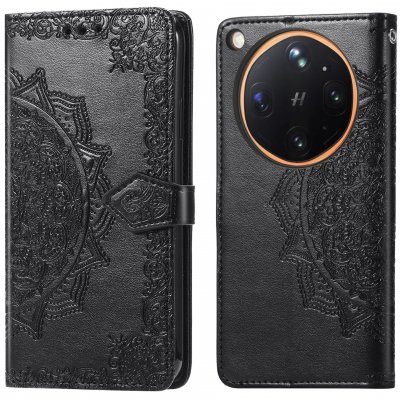 IMOSHION Etui de t&eacute;lephone Mandala pour Oppo Find X9 Ultra - Noir