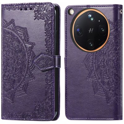 IMOSHION Etui de t&eacute;lephone Mandala pour Oppo Find X9 Ultra - Violet