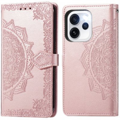 IMOSHION Etui de t&eacute;lephone Mandala pour Oppo Reno15 F (5G) - Rose Gold