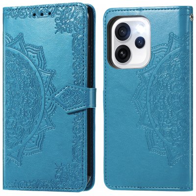 IMOSHION Etui de t&eacute;lephone Mandala pour Oppo Reno15 F (5G) - Turquoise