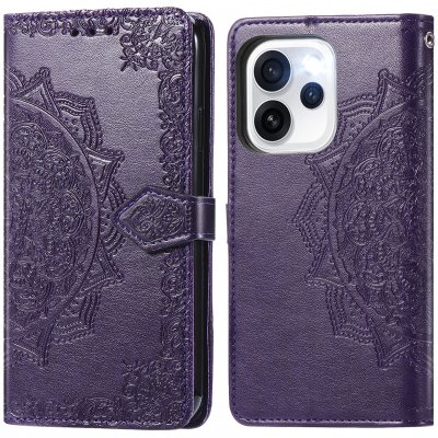 IMOSHION Etui de t&eacute;lephone Mandala pour Oppo Reno15 F (5G) - Violet