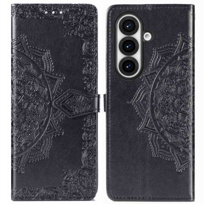 IMOSHION Etui de t&eacute;lephone Mandala pour Samsung Galaxy Fold 7 - Noir