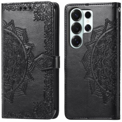 IMOSHION Etui de t&eacute;lephone Mandala pour Samsung Galaxy S26 Ultra - Noir