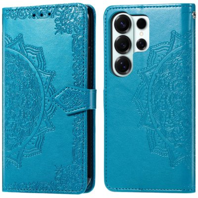 IMOSHION Etui de t&eacute;lephone Mandala pour Samsung Galaxy S26 Ultra - Turquoise
