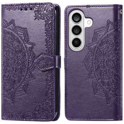 IMOSHION Etui de t&eacute;lephone Mandala pour Samsung Galaxy S26 - Violet
