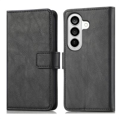 IMOSHION Etui de t&eacute;lephone portefeuille de luxe pour Samsung Galaxy A27 (5G) - Noir