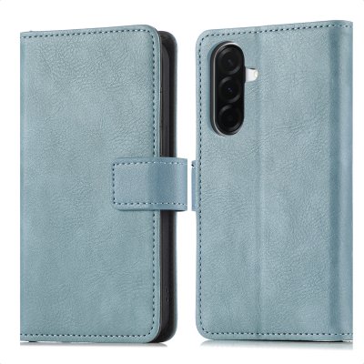 IMOSHION Etui de t&eacute;lephone portefeuille de luxe pour Samsung Galaxy A57 (5G) - Bleu clair